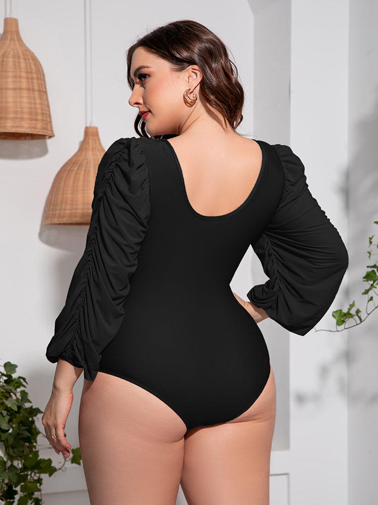 In My Feelings One-Piece Swimsuit | Curvy