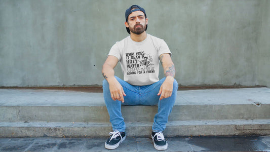 Holy Water Sizzles on My Skin Graphic Tee