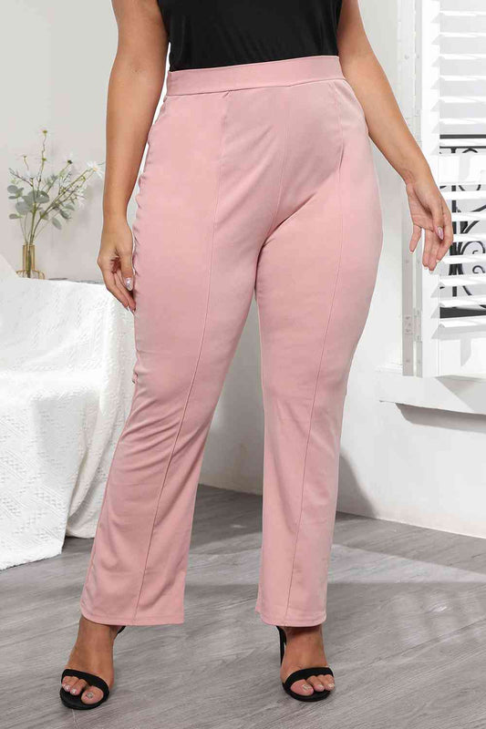 Chantilly Seamed Pants | Curvy