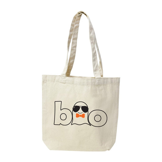 Boo Boy Ghost Canvas Tote - Bella Lia Boutique