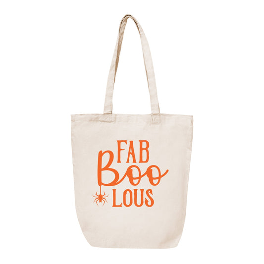 Fab-Boo-Lous Canvas Tote - Bella Lia Boutique