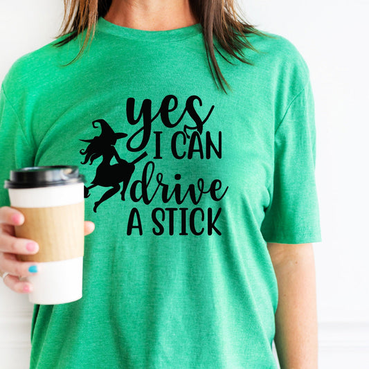 Drive a Stick Graphic Tee - Bella Lia Boutique