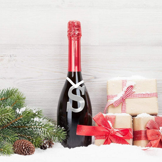 Silver Acrylic Initial Accent Tag - Bella Lia Boutique