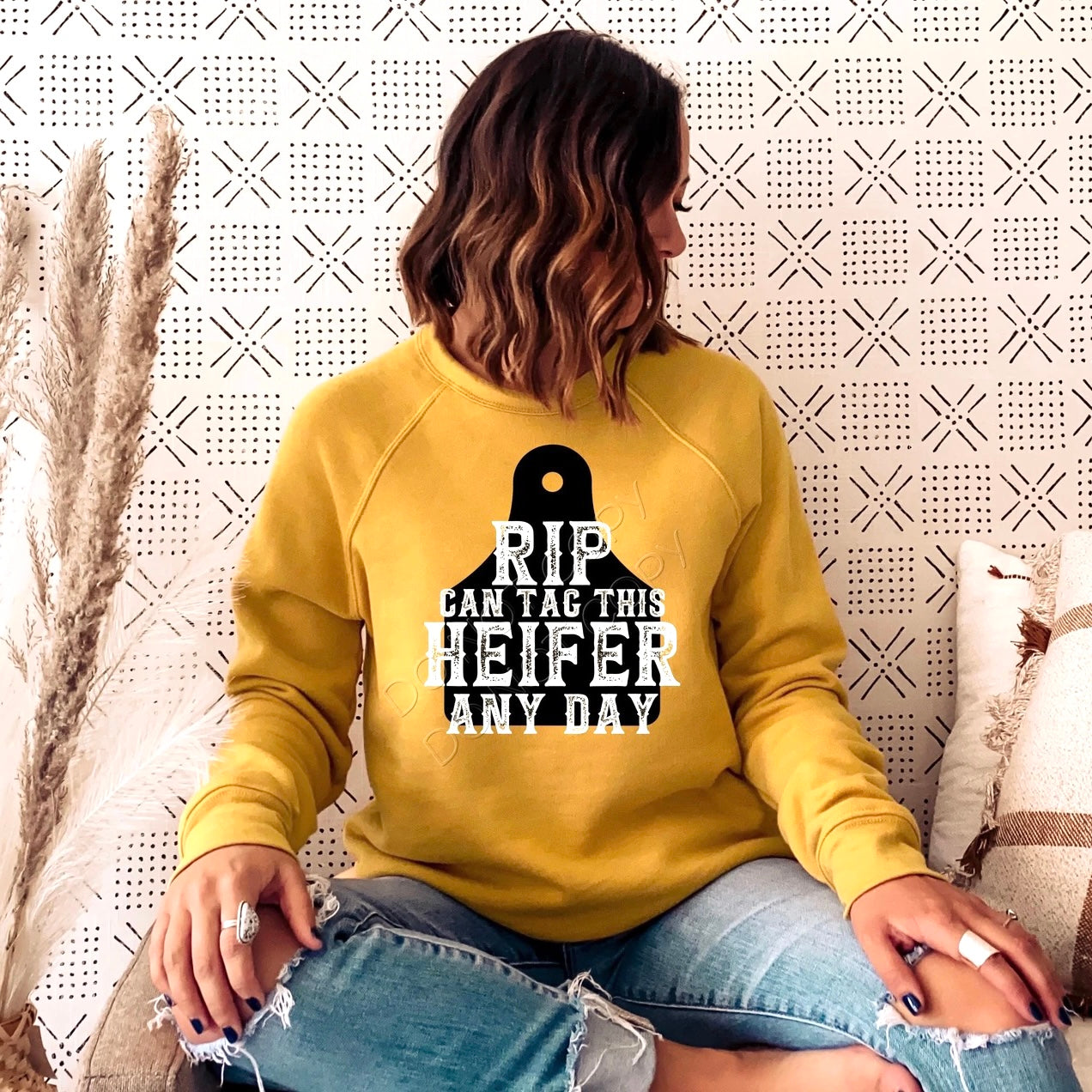 YS RIP Heifer Graphic Tee or Sweatshirt - Bella Lia Boutique