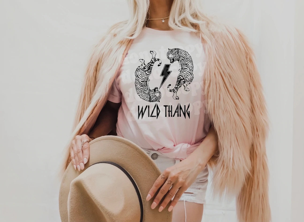 Wild Thang Roll Graphic Tee - Bella Lia Boutique