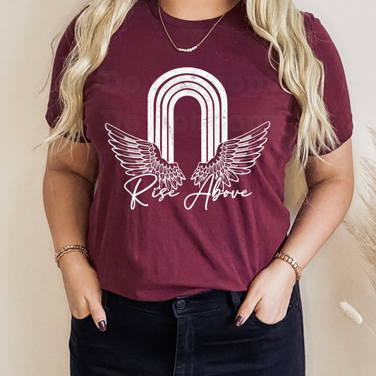 Rise Above Tee or Sweatshirt - Bella Lia Boutique
