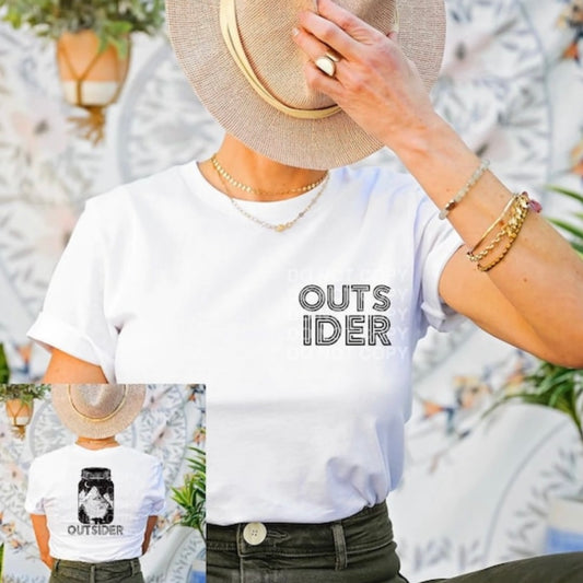 Outsider Tee or Sweatshirt - Bella Lia Boutique