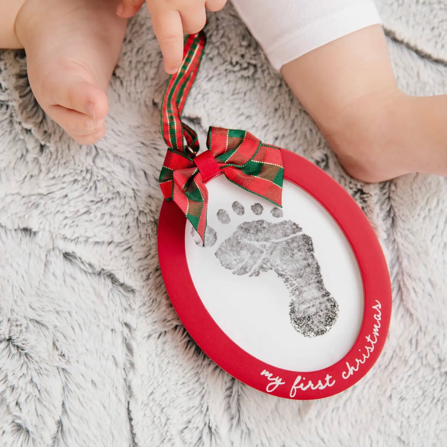 Personalized Photo Ornament & Clean-Touch Ink Pad - Bella Lia Boutique
