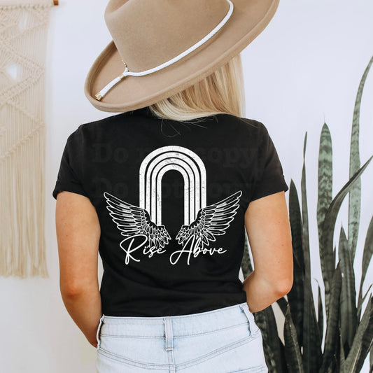 Rise Above Tee or Sweatshirt - Bella Lia Boutique