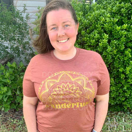 Wanderlust Graphic Tee or Sweatshirt - Bella Lia Boutique