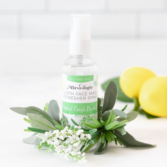 MIX•O•LOGIE FACE MASK REFRESHER SPRAY | HERBAL MINT SCENT - Bella Lia Boutique