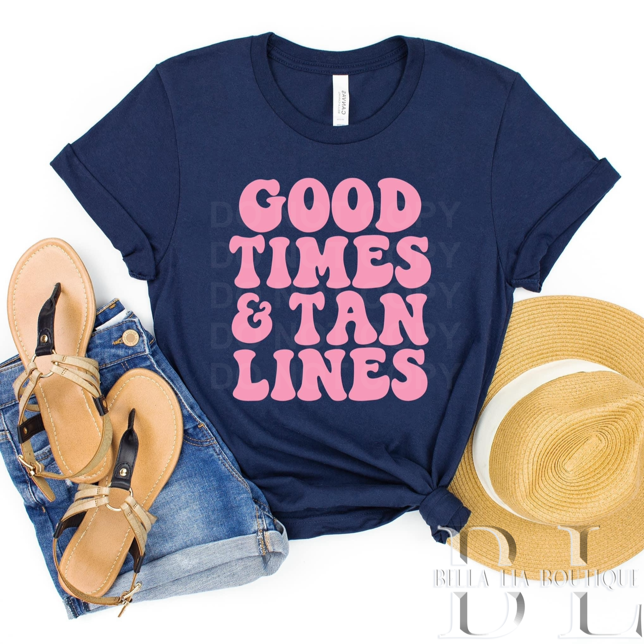 Good Times and Time Lines Graphic Tee or Sweatshirt - Bella Lia Boutique