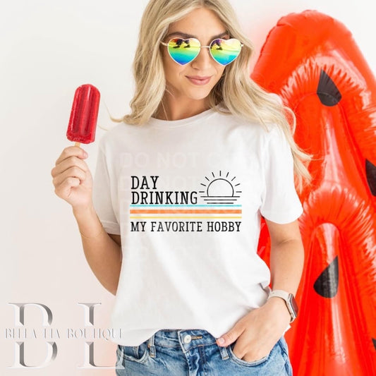 Day Drinking Graphic Tee or Sweatshirt - Bella Lia Boutique
