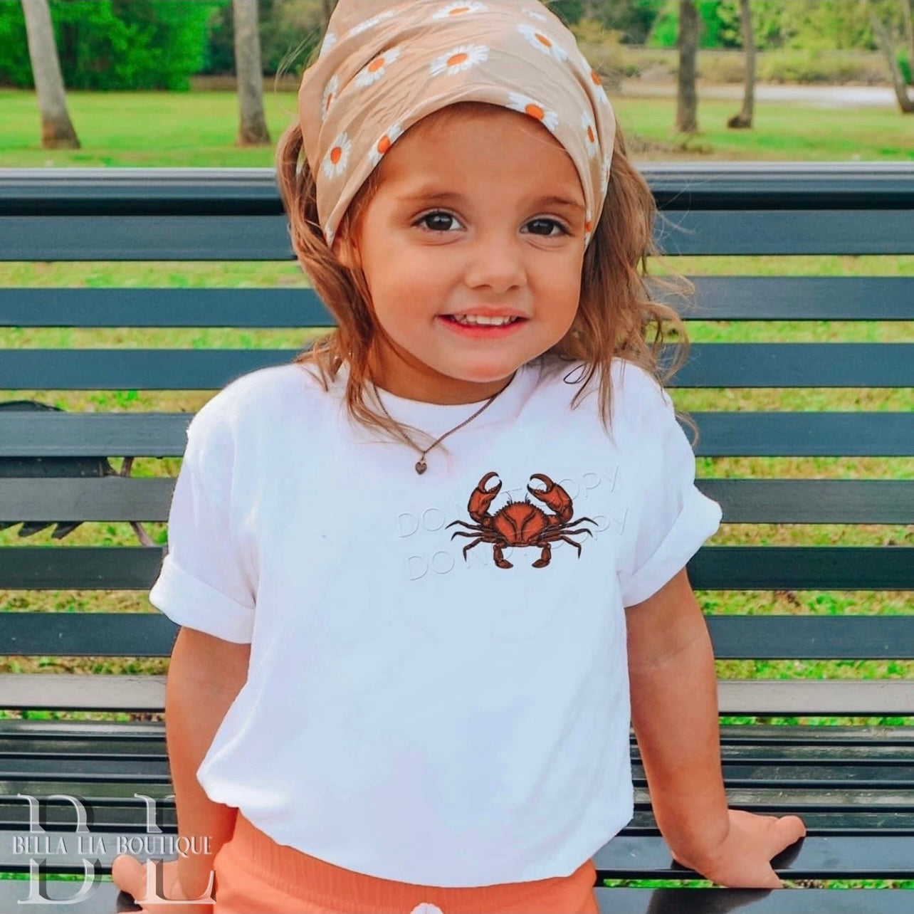 Crabby without Sunshine Toddler and Youth Tee - Bella Lia Boutique