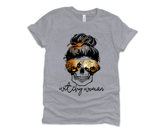 Witchy Woman Adult Unisex Shirt - Bella Lia Boutique