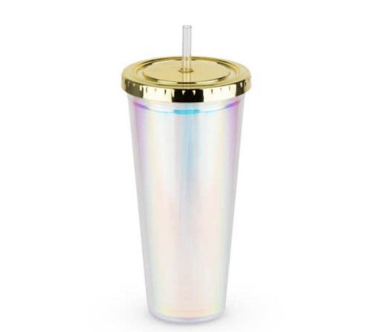 Iridescent Drink Tumbler - Bella Lia Boutique