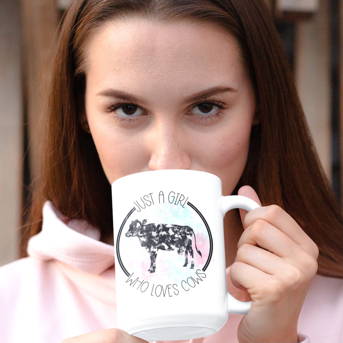 Just a Girl Who Loves Cows Mug | 11 oz or 15 oz - Bella Lia Boutique