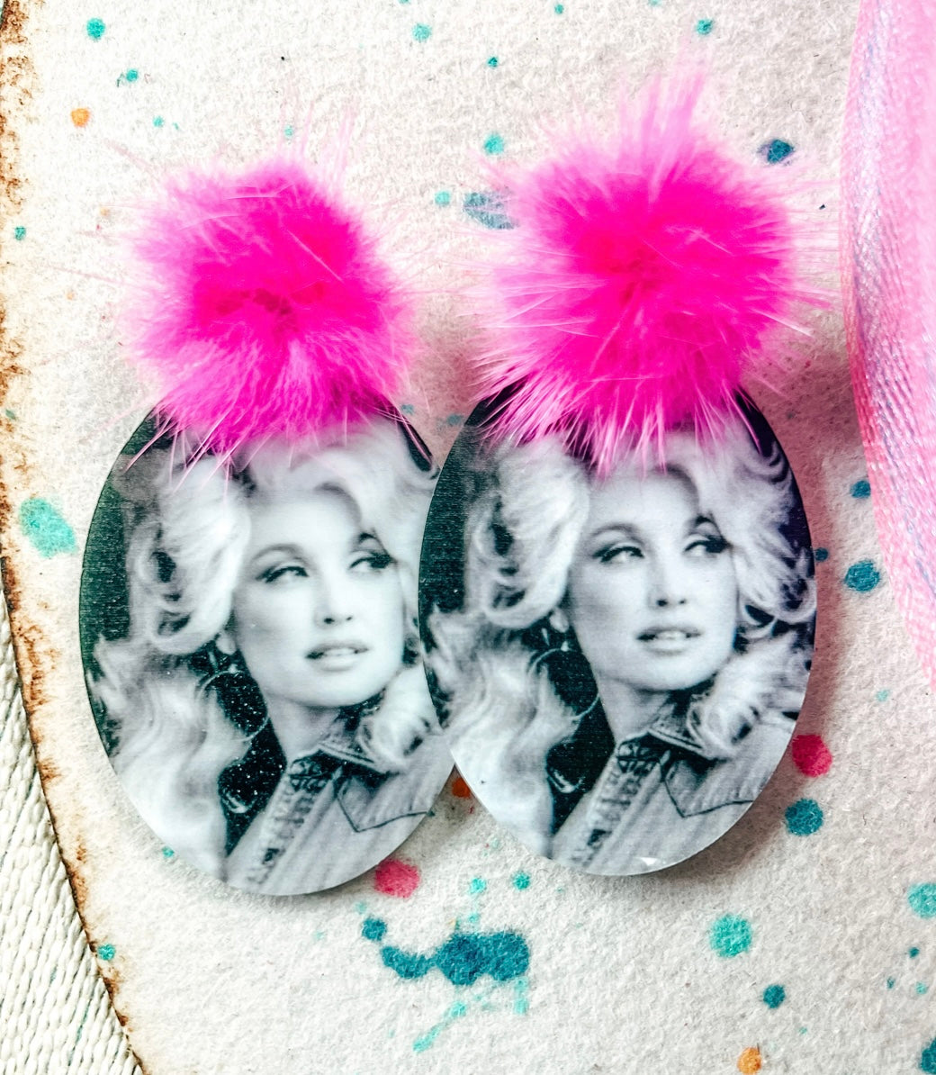 Retro Dolly Cowgirl Earrings - Bella Lia Boutique