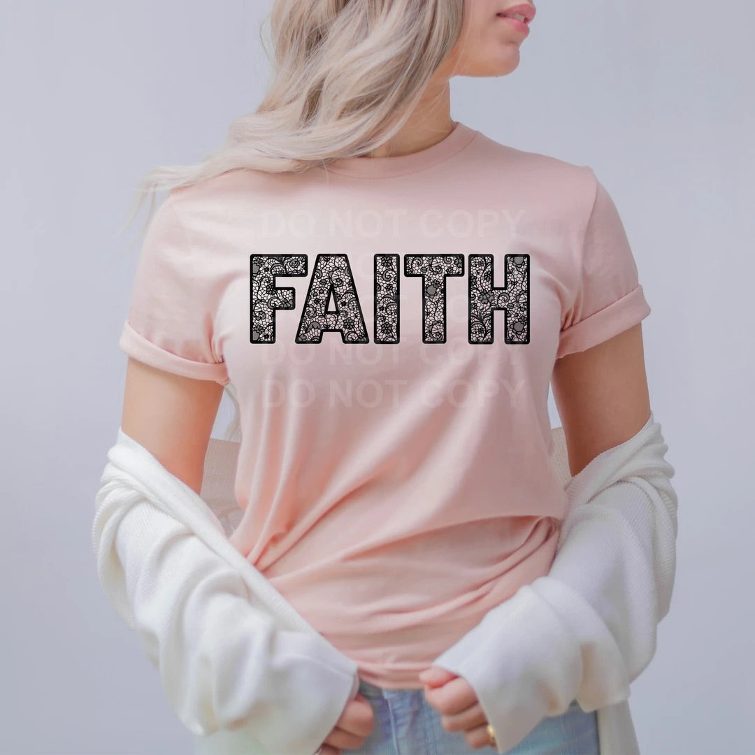 Faith Tee or Sweatshirt - Bella Lia Boutique