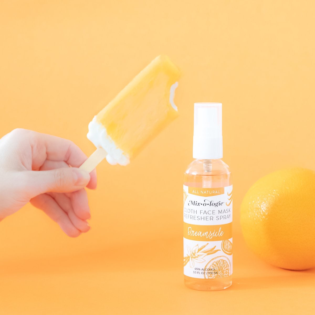 MIX•O•LOGIE FACE MASK REFRESHER SPRAY | DREAMSICLE SCENT - Bella Lia Boutique