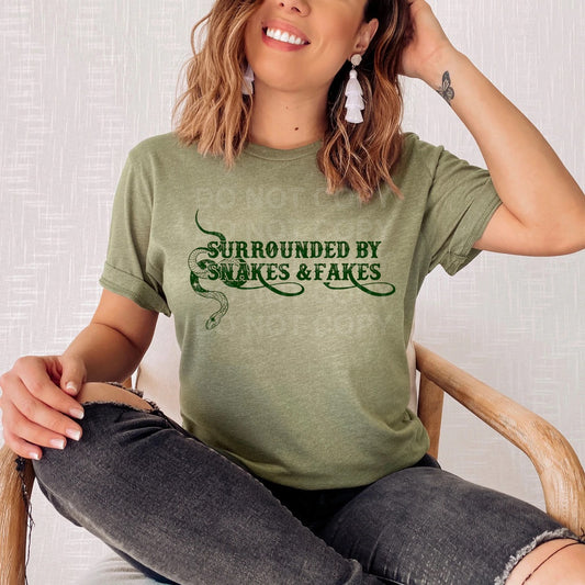Surrounded by Snakes & Fakes Tee or Sweatshirt - Bella Lia Boutique
