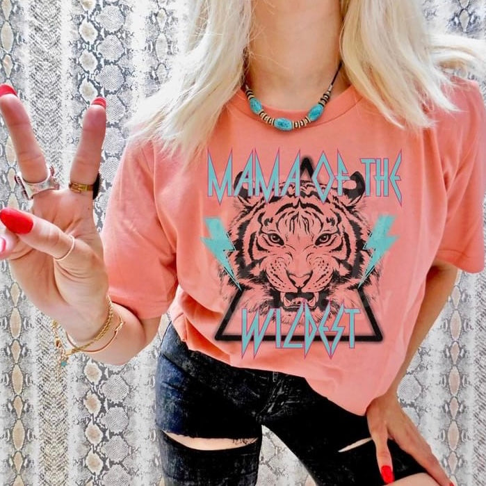 Mama of the Wildest Graphic Tee or Sweatshirt - Bella Lia Boutique