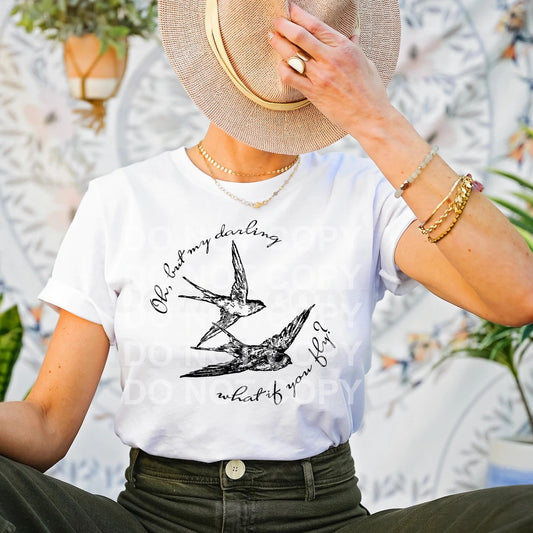 But What if You Fly Tee or Sweatshirt - Bella Lia Boutique