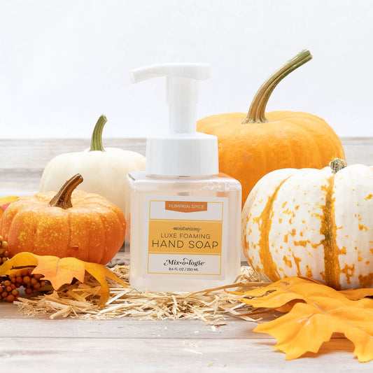 MIX•O•LOGIE Pumpkin Spice Luxe Foaming Hand Soap - Bella Lia Boutique