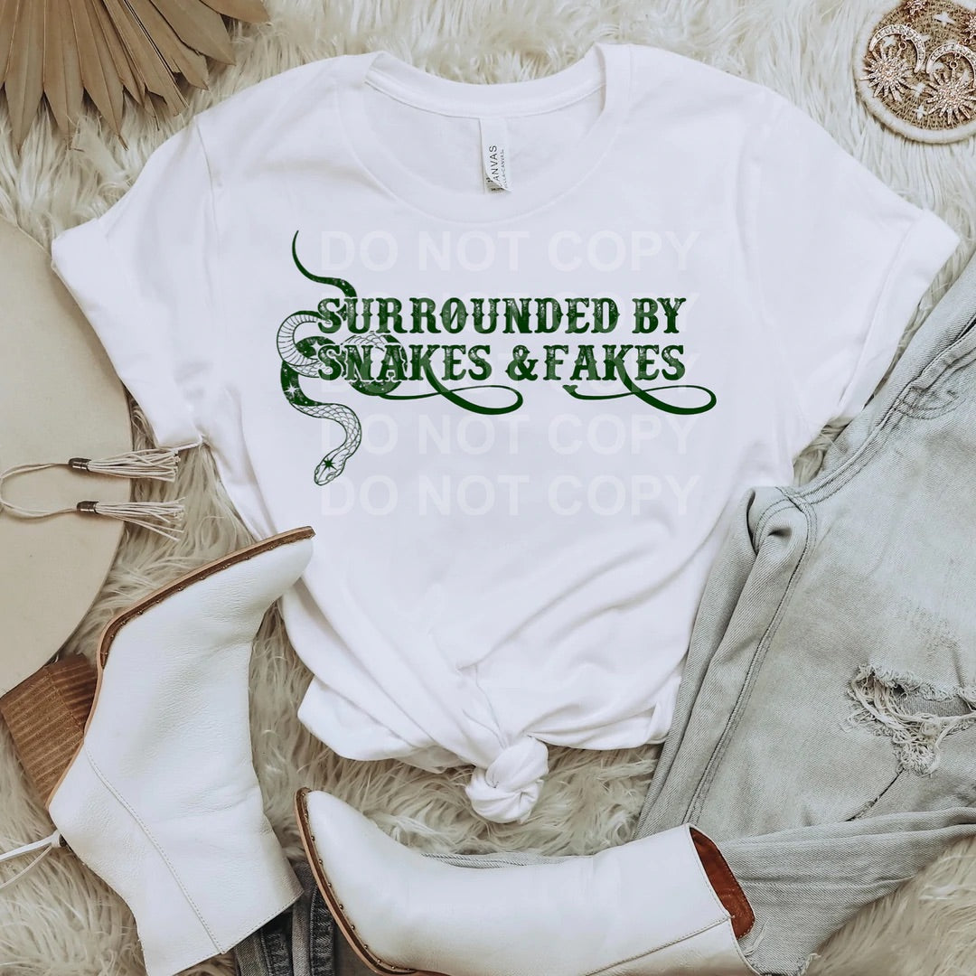 Surrounded by Snakes & Fakes Tee or Sweatshirt - Bella Lia Boutique