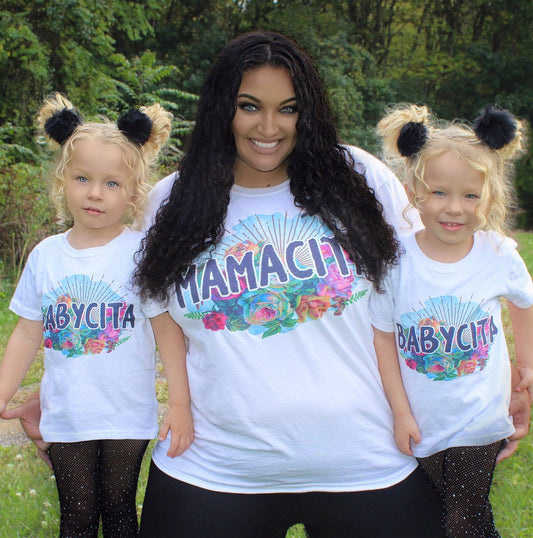 Mamacita/Babysita Mama and Mini TShirts - Bella Lia Boutique