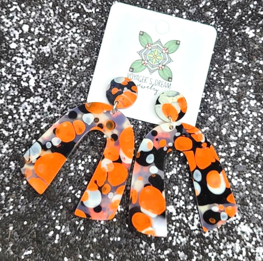 Halloween Arch Earrings - Bella Lia Boutique