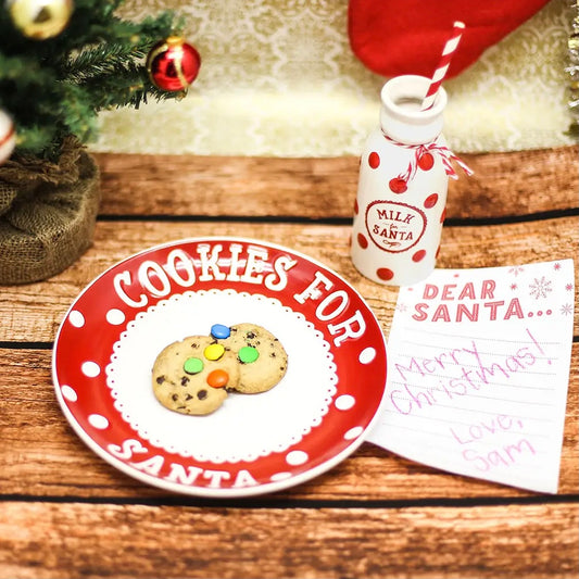 Santa’s Milk & Cookies Set - Bella Lia Boutique