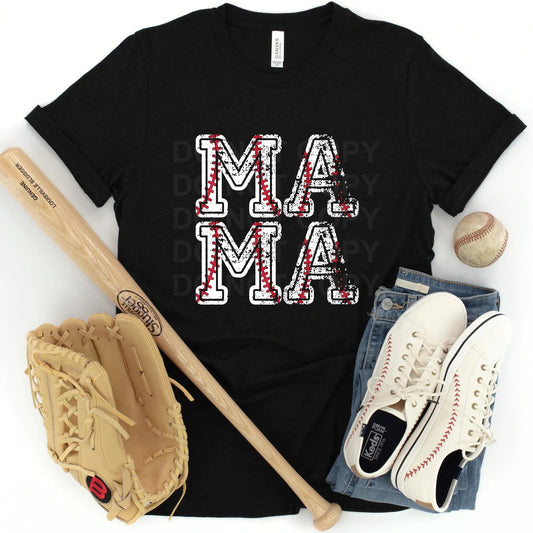 Baseball Mama Tee or Sweatshirt - Bella Lia Boutique