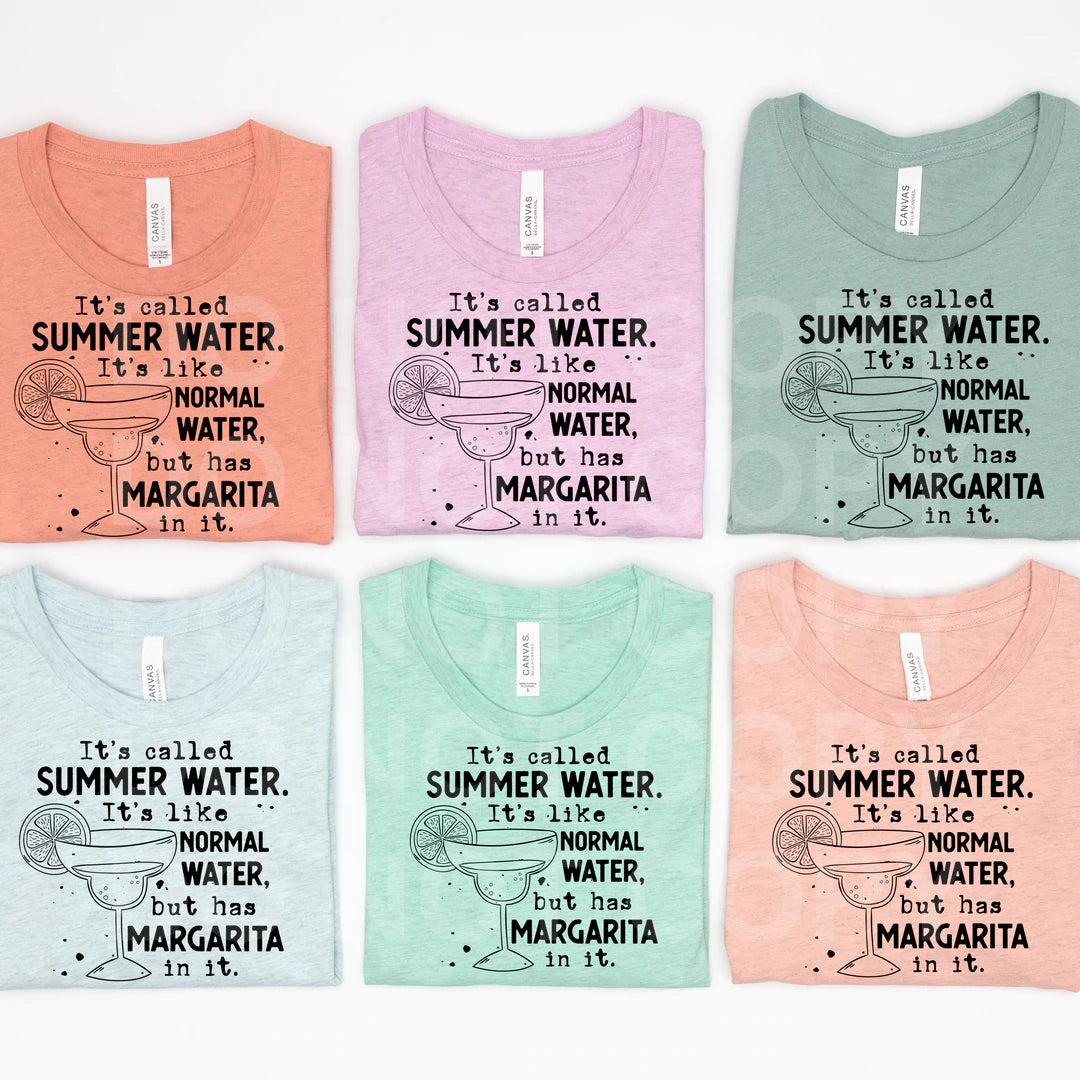 Summer Water Margarita Graphic Tee or Sweatshirt - Bella Lia Boutique