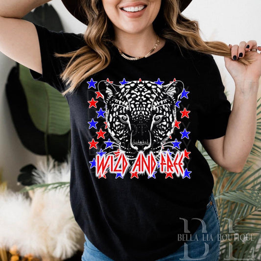 Wild and Free Graphic Tee or Sweatshirt - Bella Lia Boutique