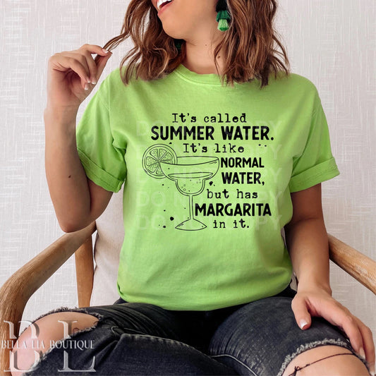 Summer Water Margarita Graphic Tee or Sweatshirt - Bella Lia Boutique