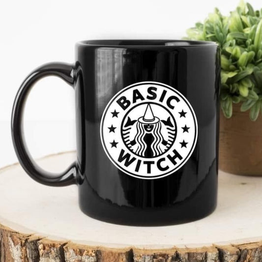 Basic Witch Ceramic Coffee Mug - Bella Lia Boutique