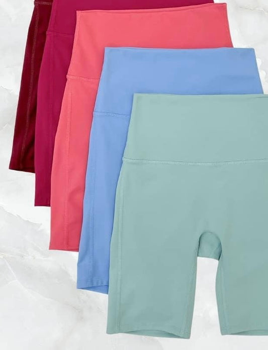 Engage Your Passion Athletic Biker Shorts | Multiple Colors - Bella Lia Boutique