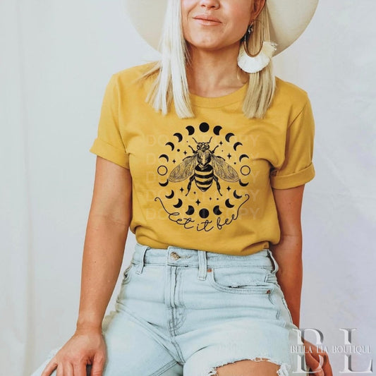 Let it Bee Graphic Tee or Sweatshirt - Bella Lia Boutique
