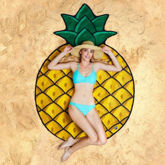Pineapple Beach Blanket - Bella Lia Boutique