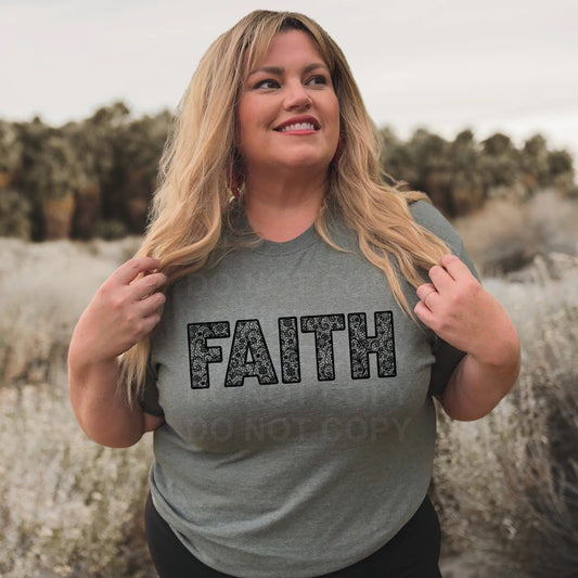 Faith Tee or Sweatshirt - Bella Lia Boutique