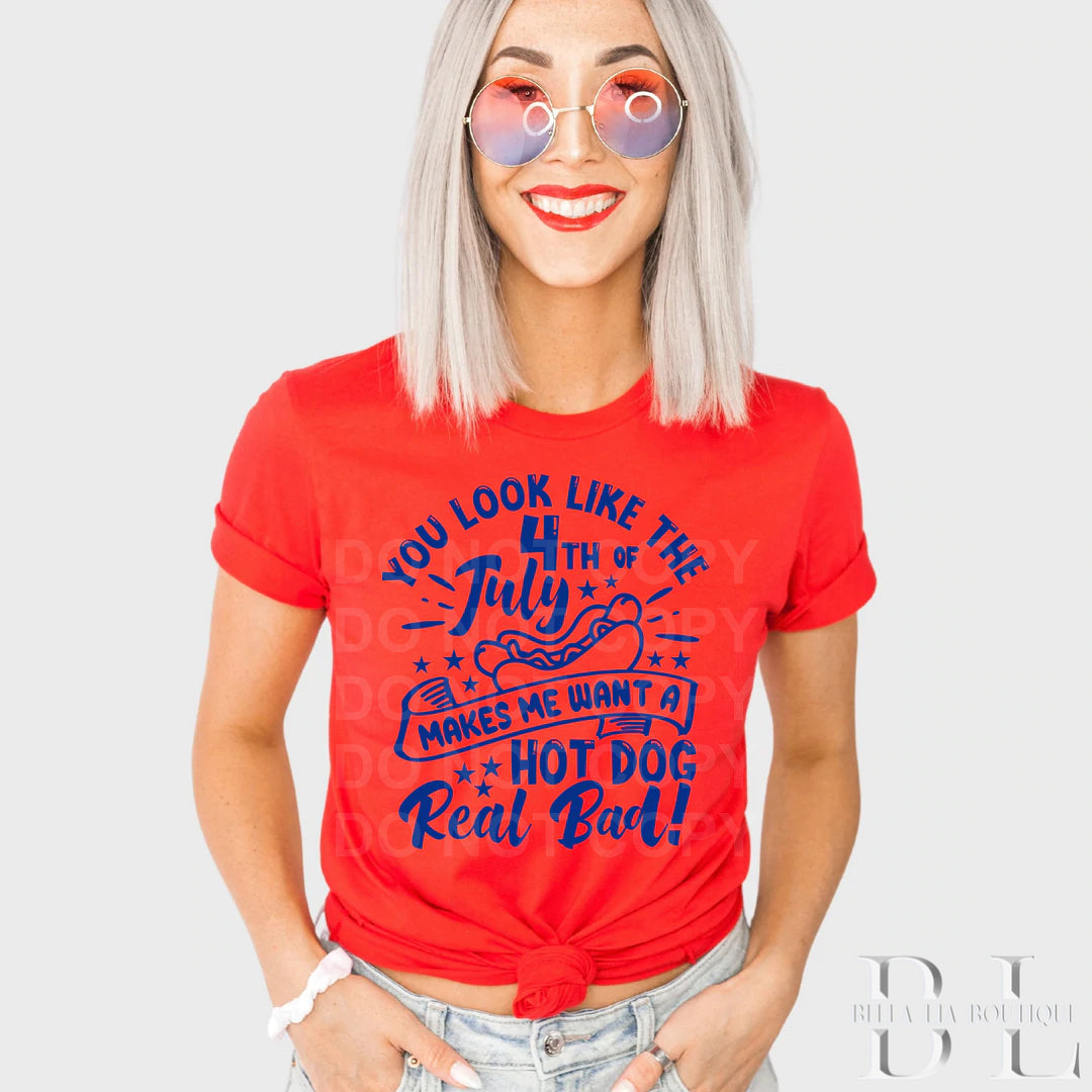 You Look Like the 4th of July Graphic Tee or Sweatshirt - Bella Lia Boutique
