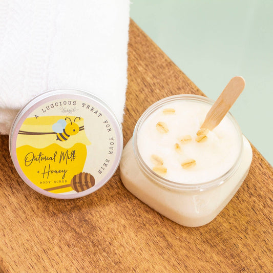 Oatmeal Milk + Honey Sugar Body Scrub - Bella Lia Boutique