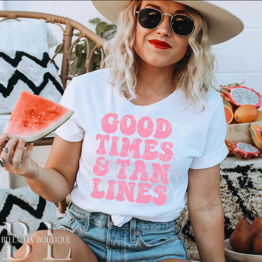 Good Times and Time Lines Graphic Tee or Sweatshirt - Bella Lia Boutique