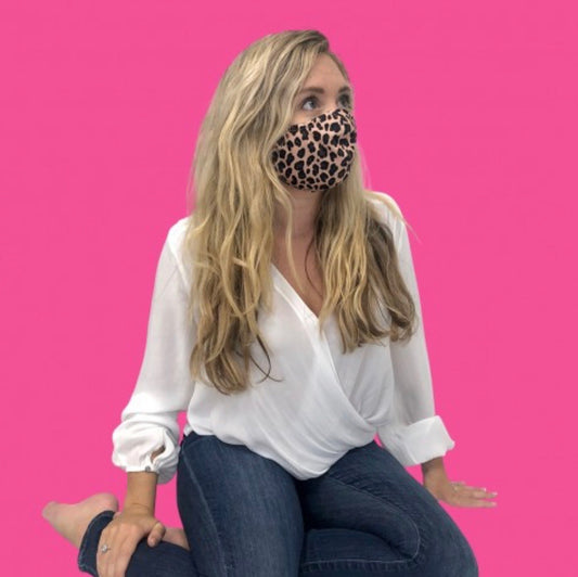 Wild Side Adjustable Adult Face Mask - Bella Lia Boutique