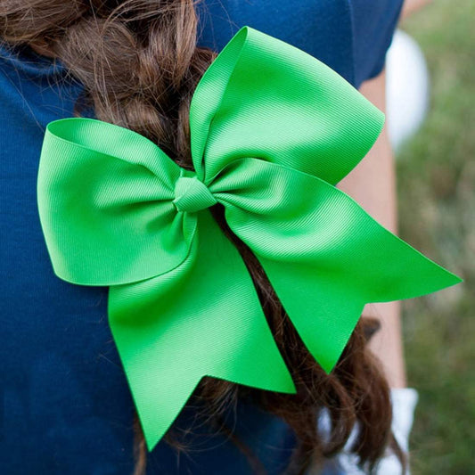 Green Hair Bow | 8” - Bella Lia Boutique