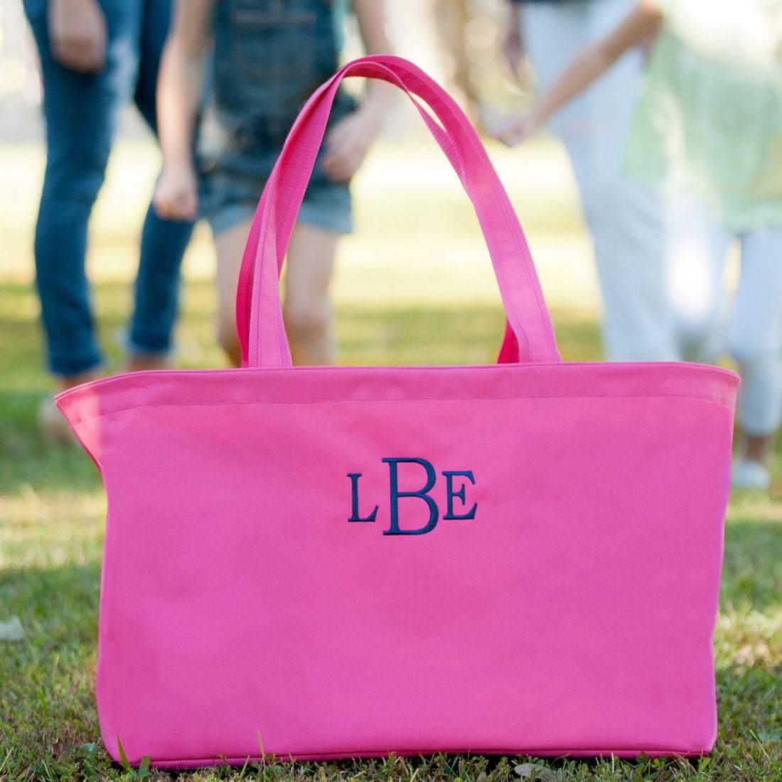 Personalized Hot Pink Ultimate Tote - Bella Lia Boutique