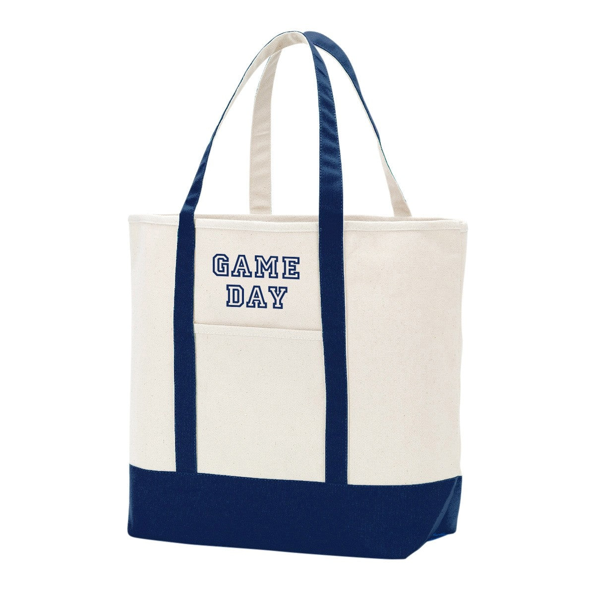 Game Day Navy Everyday Tote - Bella Lia Boutique