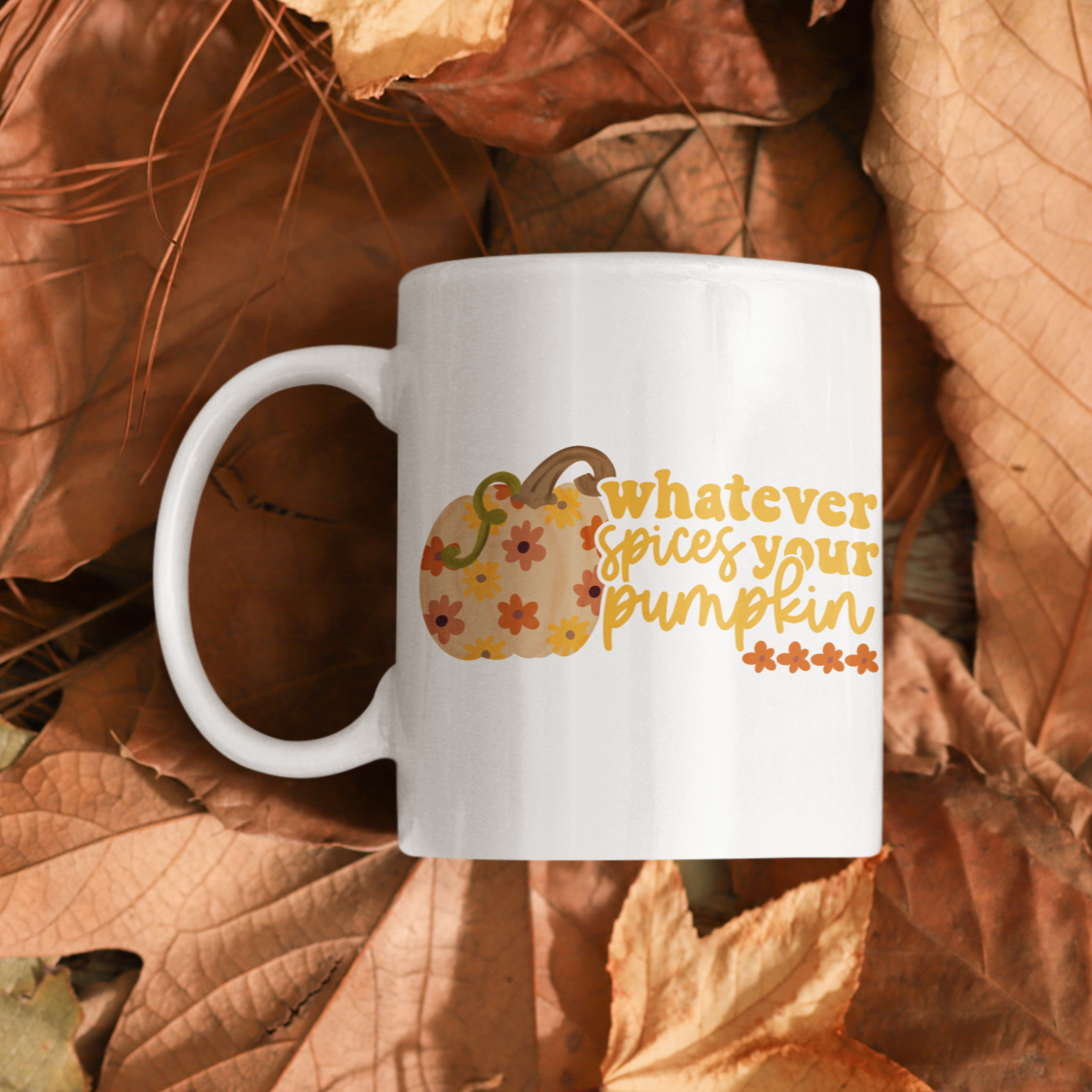 Whatever Spices Your Pumpkin Mug | 11 oz or 15 oz - Bella Lia Boutique