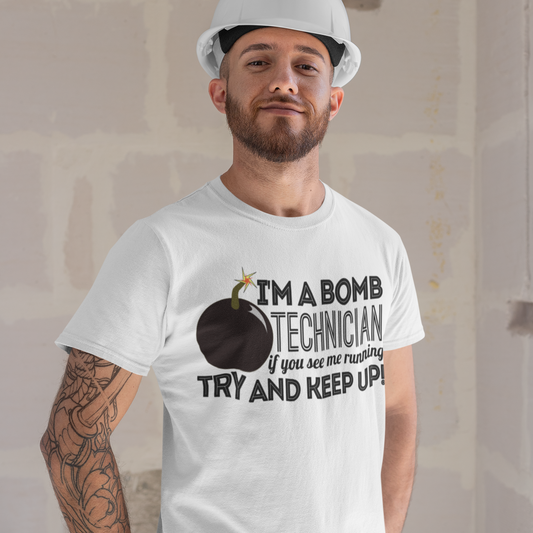Bomb Technician Life Men's Graphic Tee - Bella Lia Boutique